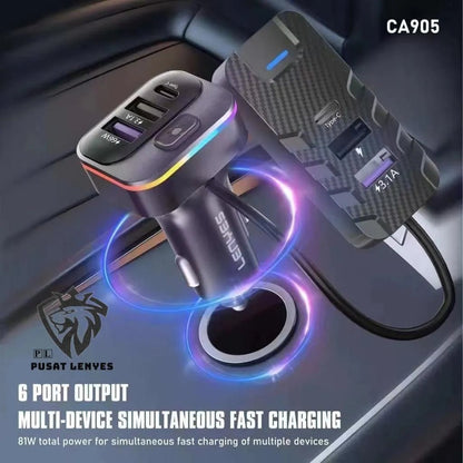A high-capacity Lenyes - Portable Car Charger